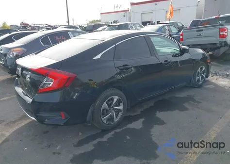 2019 Honda Civic Lx from USA, damaged, VIN 19XFC2F68KE203852